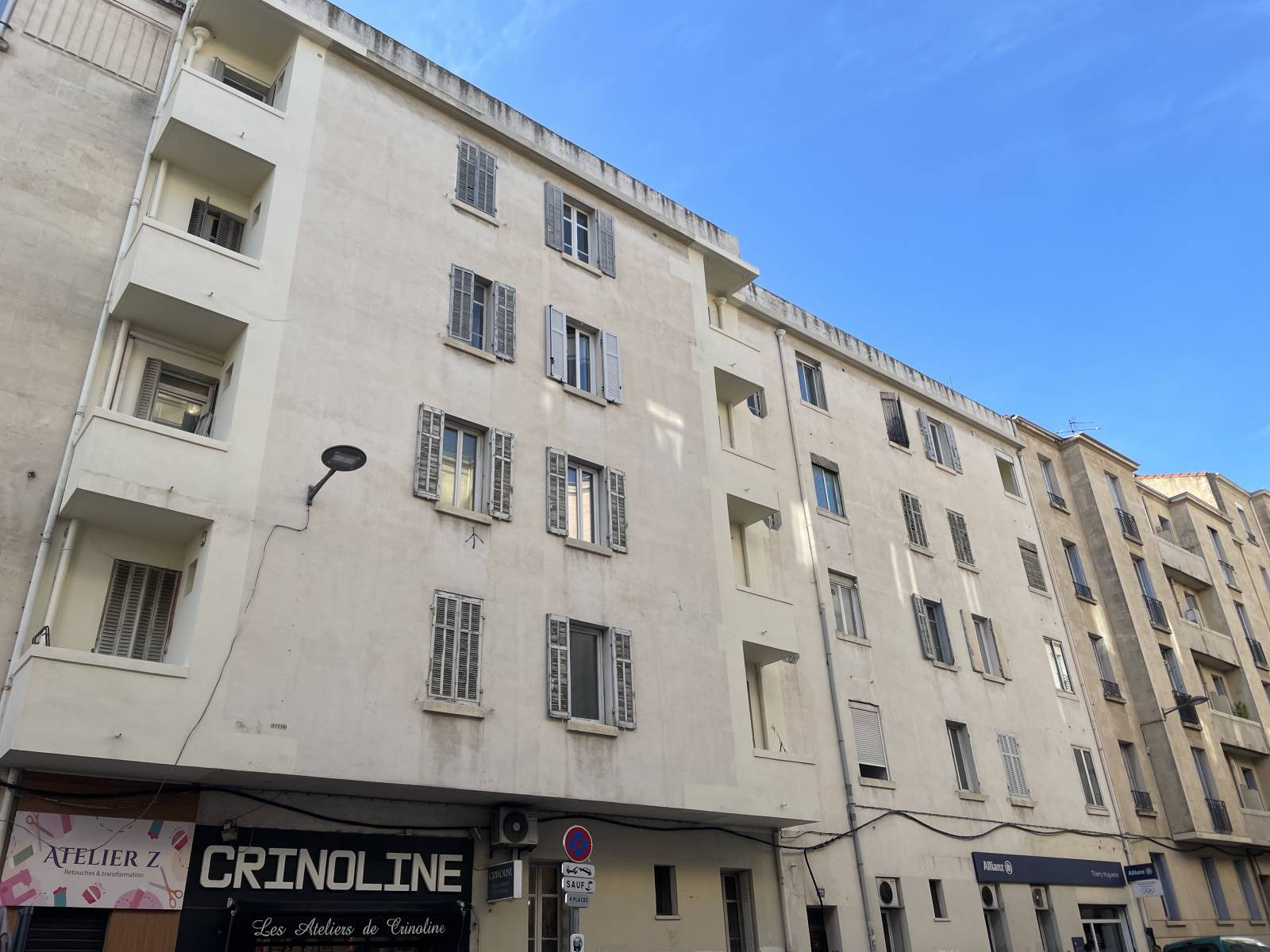 Appartement T1 lumineux avec cuisine indépendante – Secteur Cinq Avenues / Longchamp – Marseille 4ᵉ