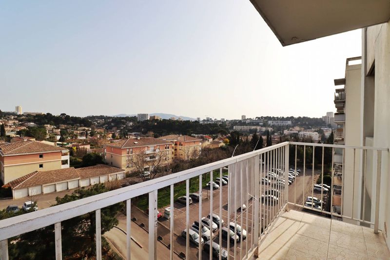 balcon chambre 2 A la location Secteur Les Olives/La Rose 13013 Appartement de 3 pièces avec balcon