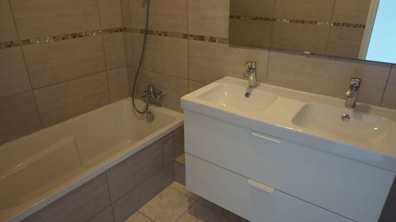 salle de bain rénovée appartement 4 pièces de 90 m² saint barnabé 13012 Marseille