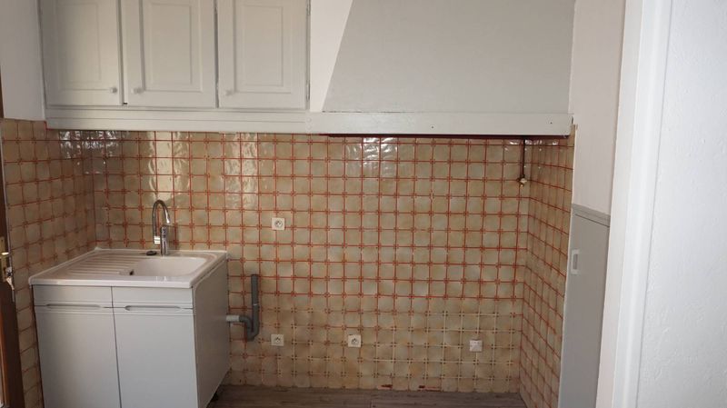 cuisine d'un duplex 2 pièces de 38 m² avec cour privative 13006 Marseille