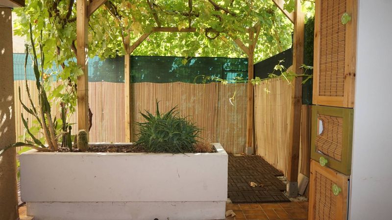 terrasse et jardin 30 m²