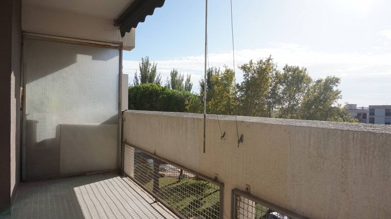 balcon d'un appartement type 3 à louer Marseille 13012