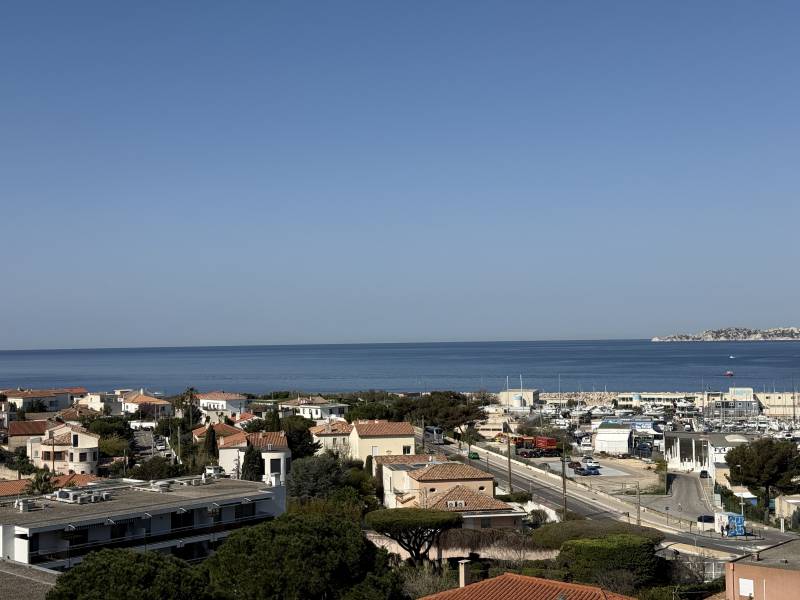 Appartement 3/4 pièces vue mer exceptionnelle Marseille 8e – Montredon 