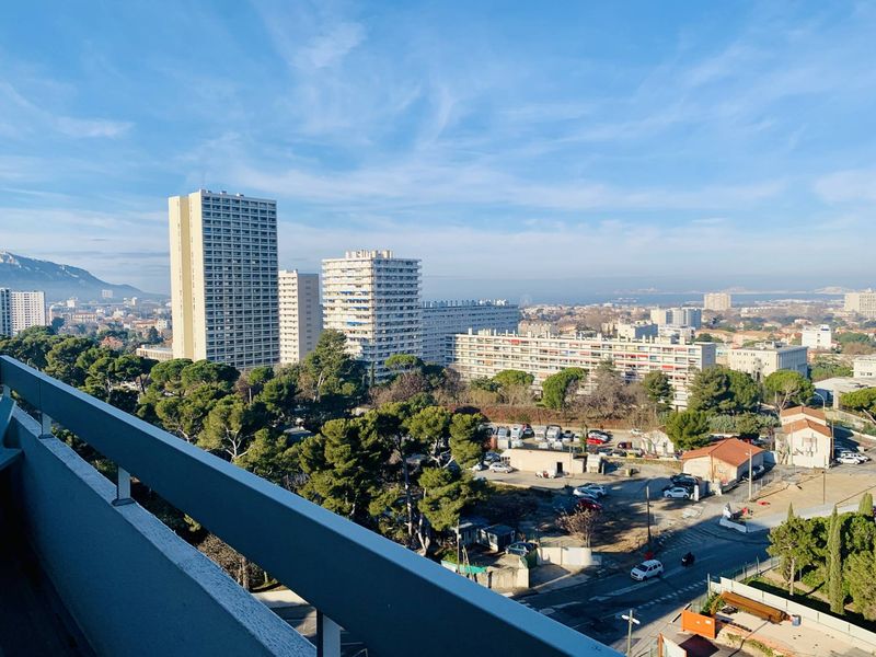 A louer 13009 le Cabot Appartement 2 pièces 47 m² en dernier étage vue panoramique