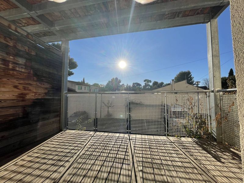 TERRASSE A louer appartement 3 pièces 56 m 2 avec terrasse et parking double résidence récente Saint Julien 13012 Marseille