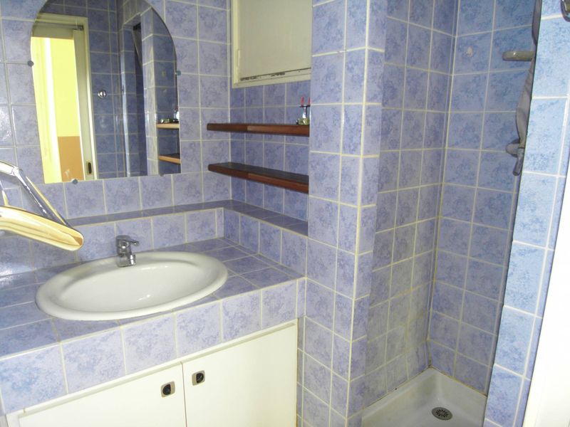 salle de douche A la location appartement 2 pièces de 35 m² Secteur Cinq avenus 13005 Marseille